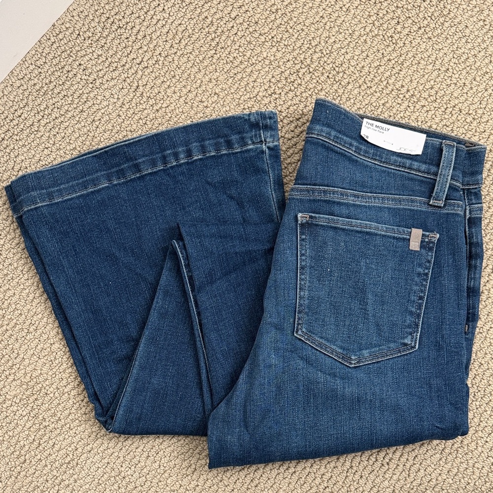 Joe’s Dark Blue Women's Jeans - high rise flare